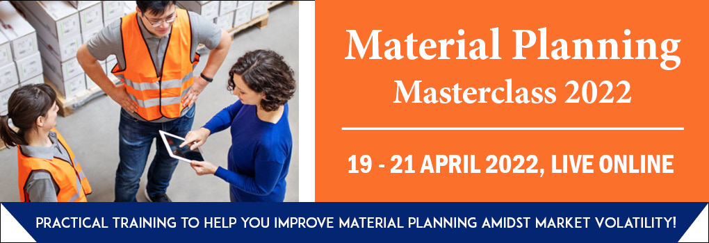Material Planning Masterclass 2022